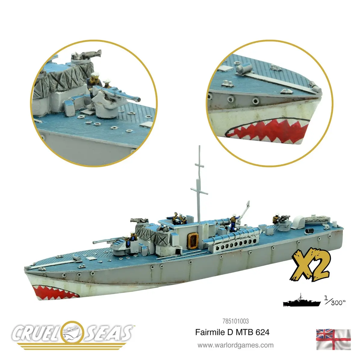 Cruel Seas: Fairmile D Mtb 624 1
