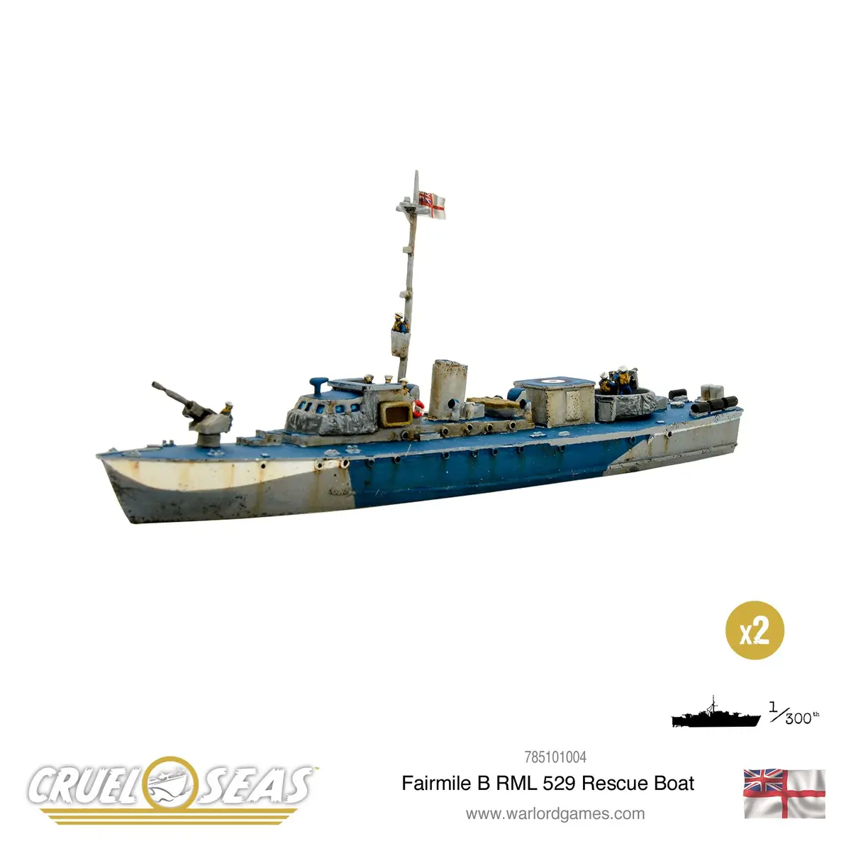 Cruel Seas: Fairmile B Rml 529 Rescue Boat 1