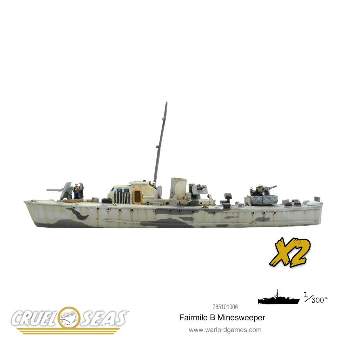Cruel Seas: Fairmile B Minesweeper 2