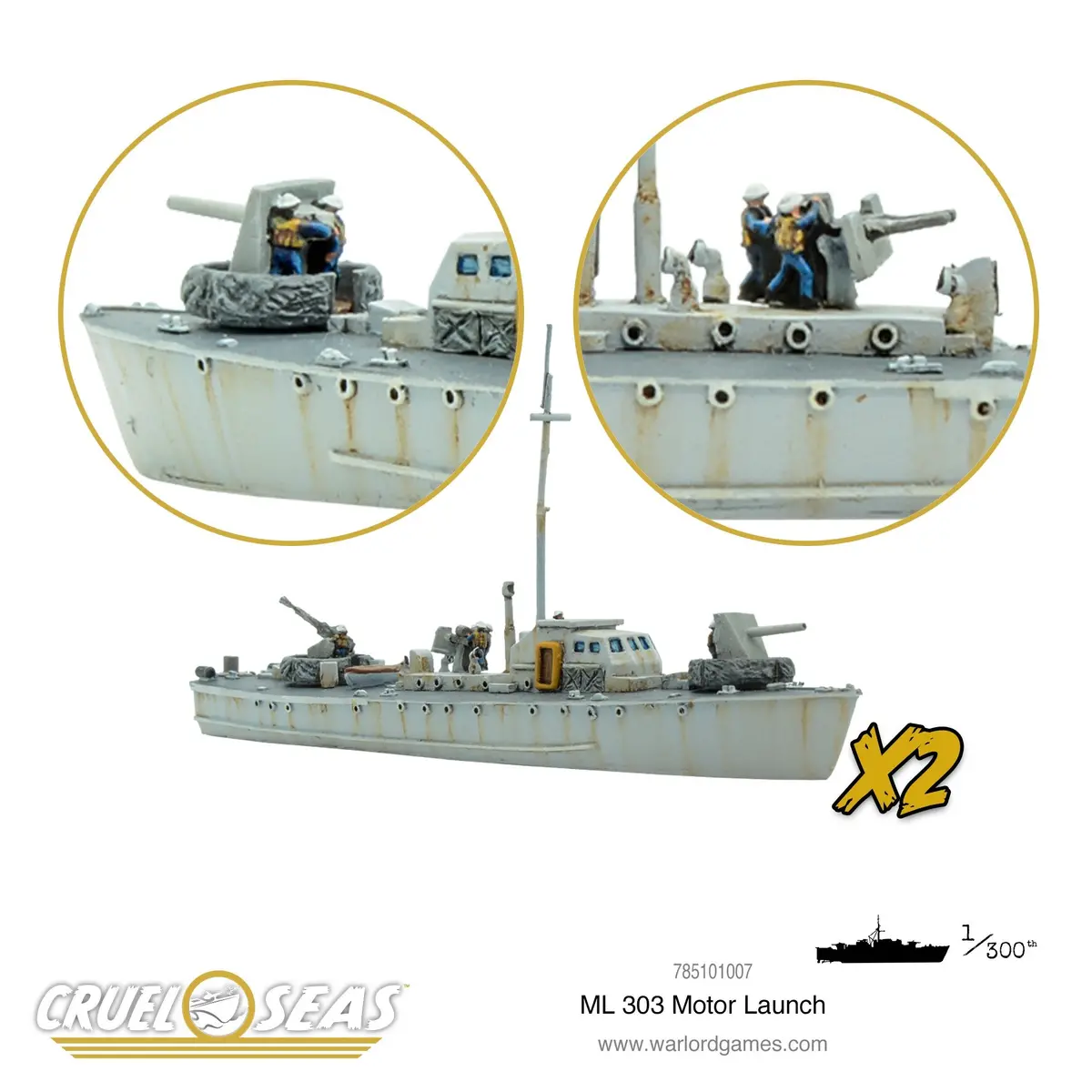 Cruel Seas: Ml 303 Motor Launch 1