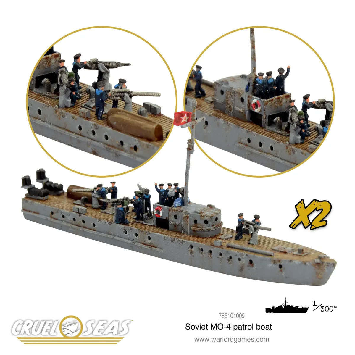 Cruel Seas: Soviet Mo-4 Patrol Boat 1