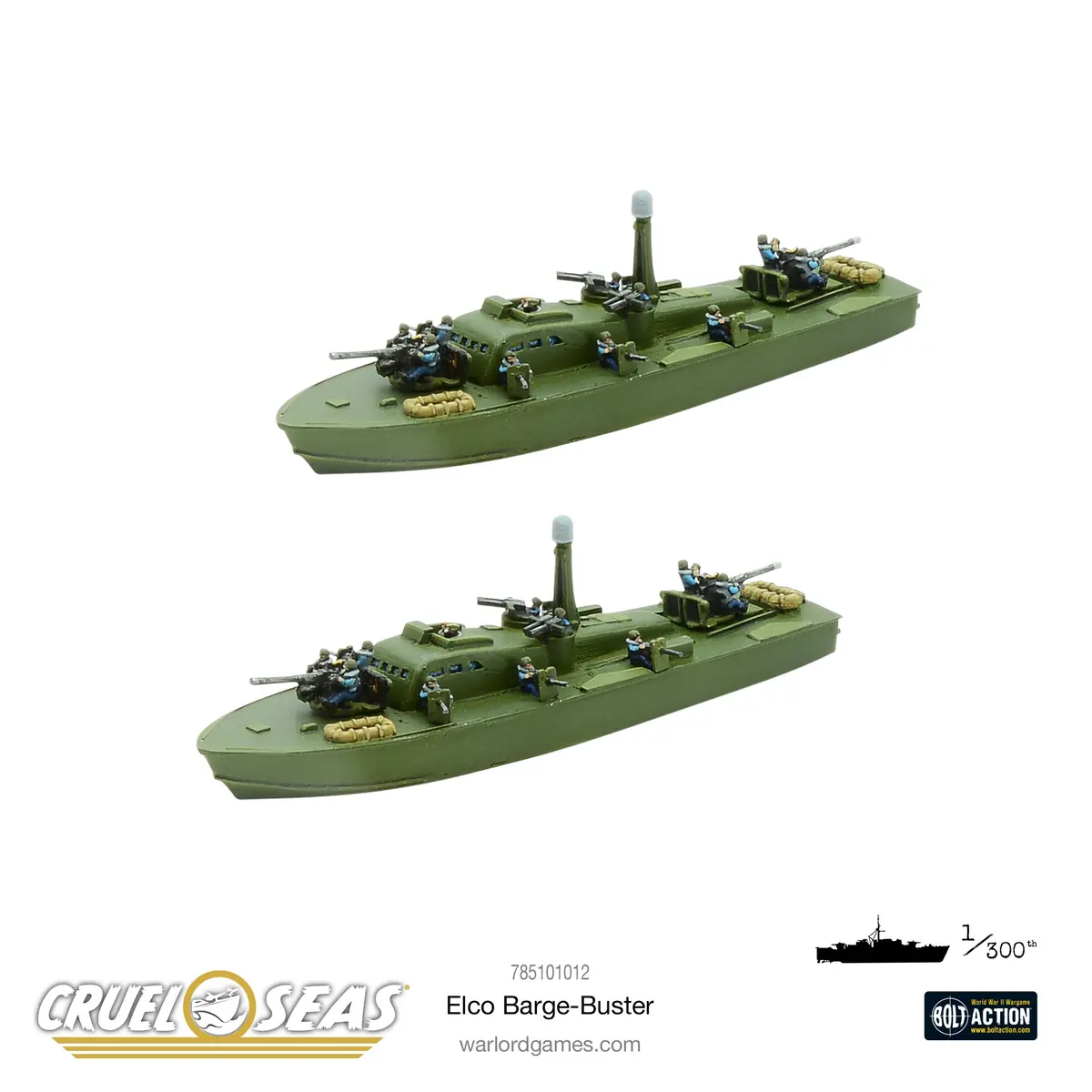 Cruel Seas: Elco Barge-Busters 1