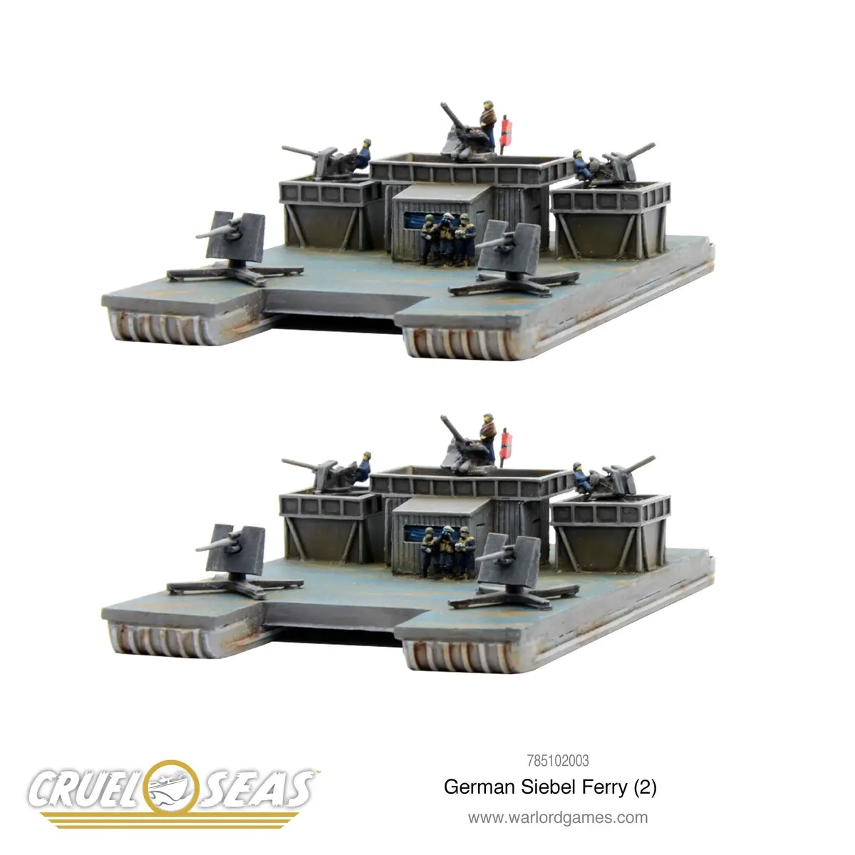 Cruel Seas: German Siebel Ferry (2) 1