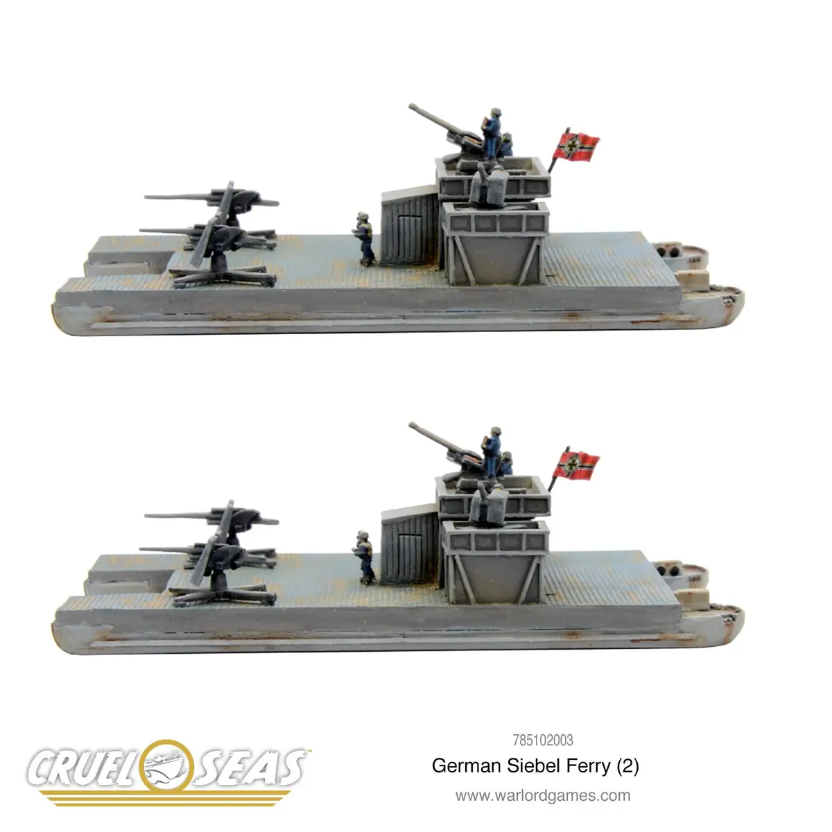 Cruel Seas: German Siebel Ferry (2) 2