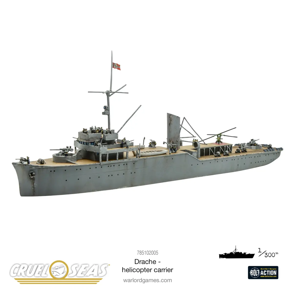 Cruel Seas: Drache Helicopter Carrier 1