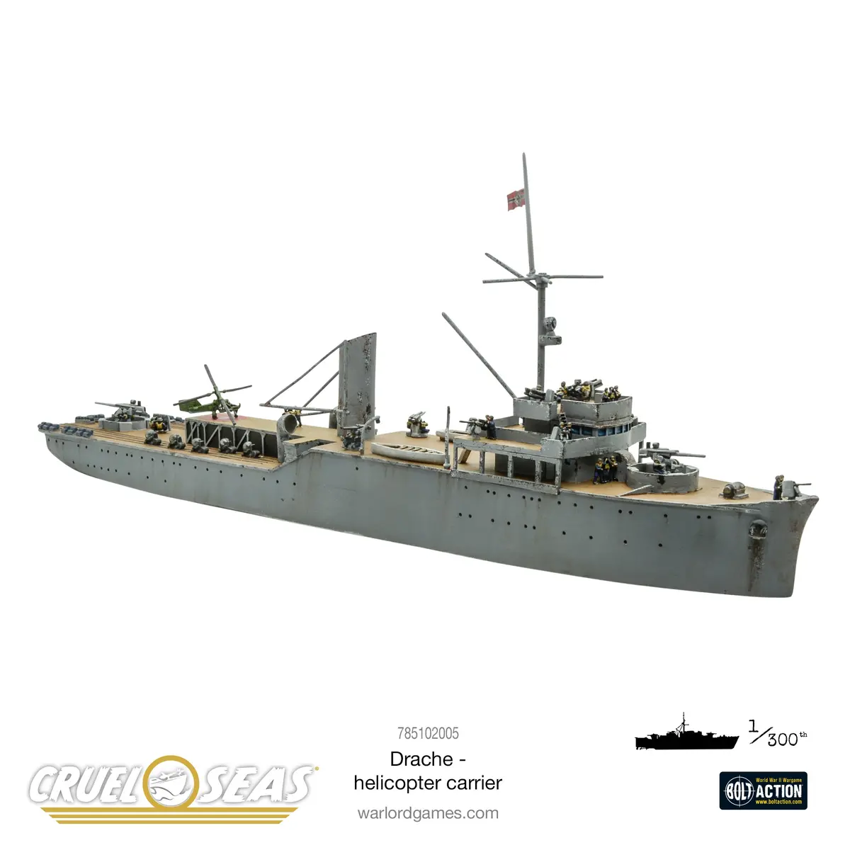 Cruel Seas: Drache Helicopter Carrier 2