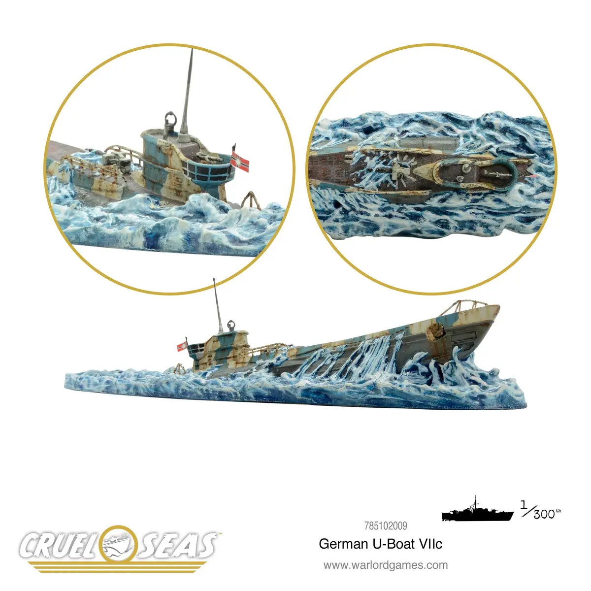 Cruel Seas: German U-Boat Viic 1