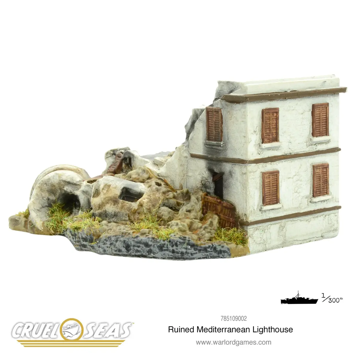 Ruined Mediterranean Lighthouse 1