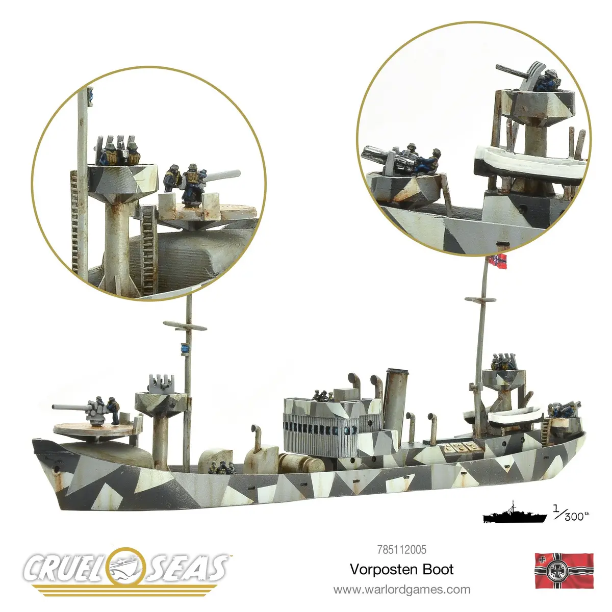 Vorposten Boot Flakship 1