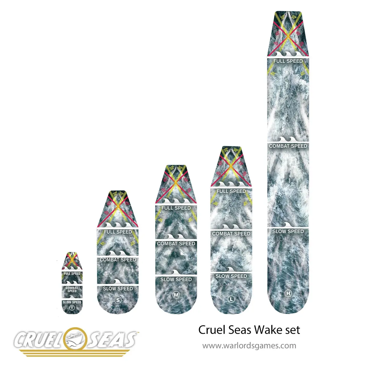 Cruel Seas Wake Set 1