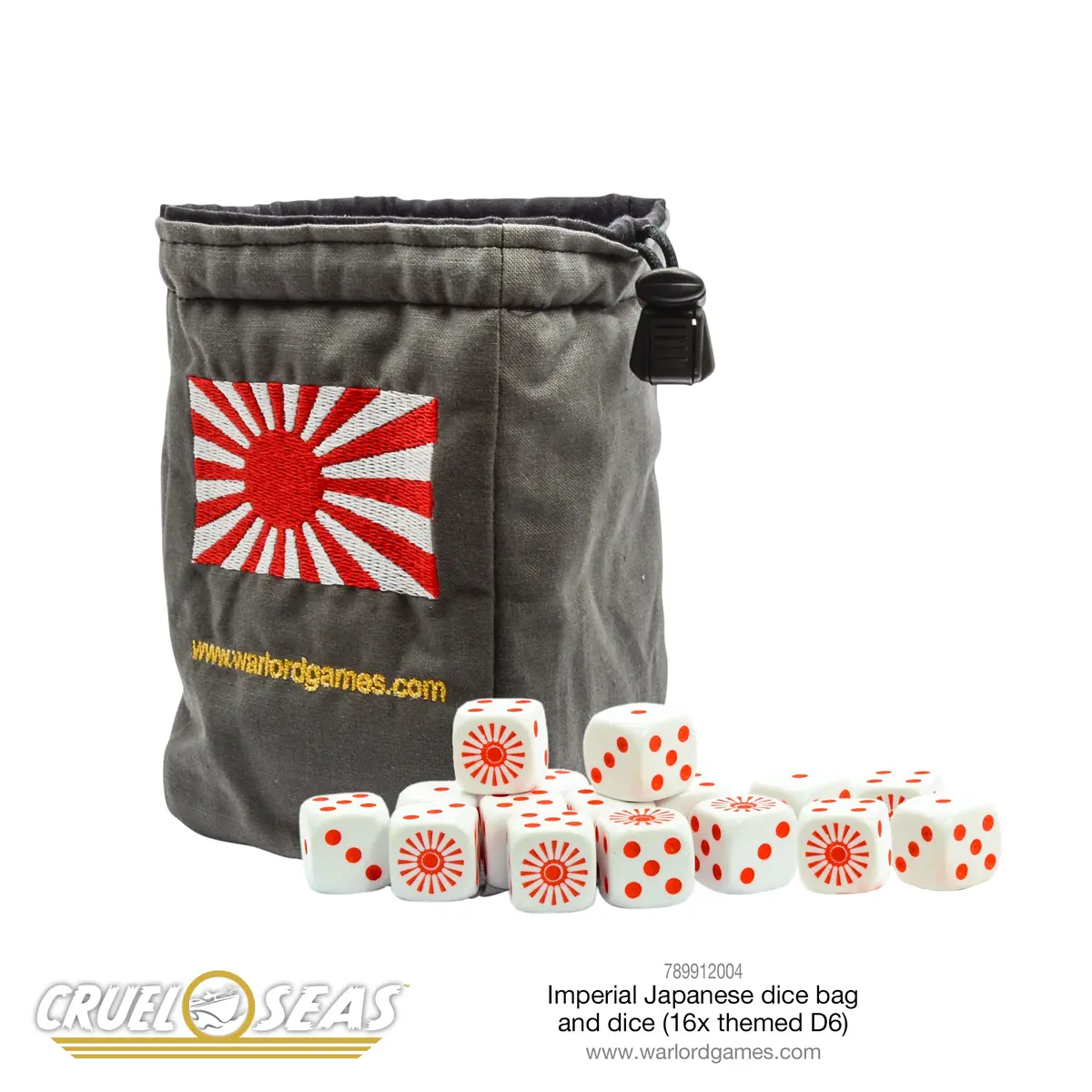 Cruel Seas Imperial Japanese Navy Dice Bag & Dice 1
