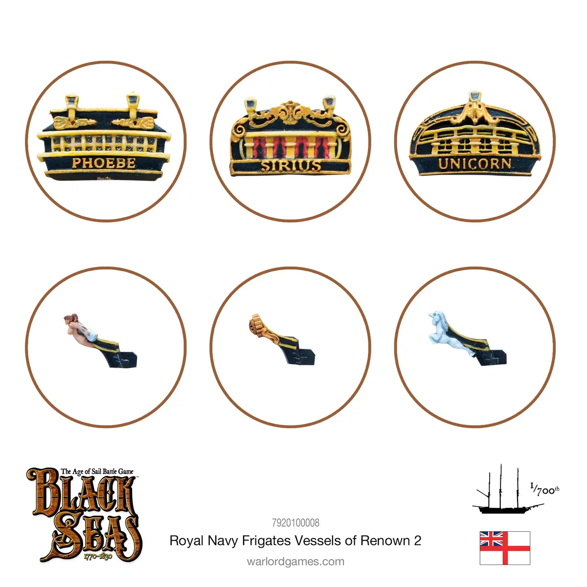 Royal Navy Frigates Named Ships Pack 2 1