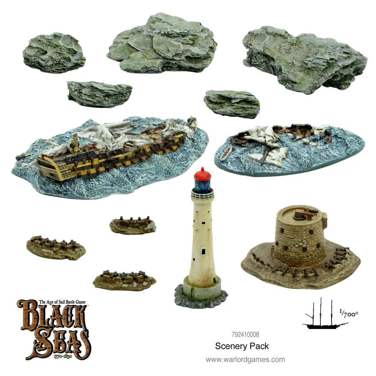 Black Seas Scenery Pack 1