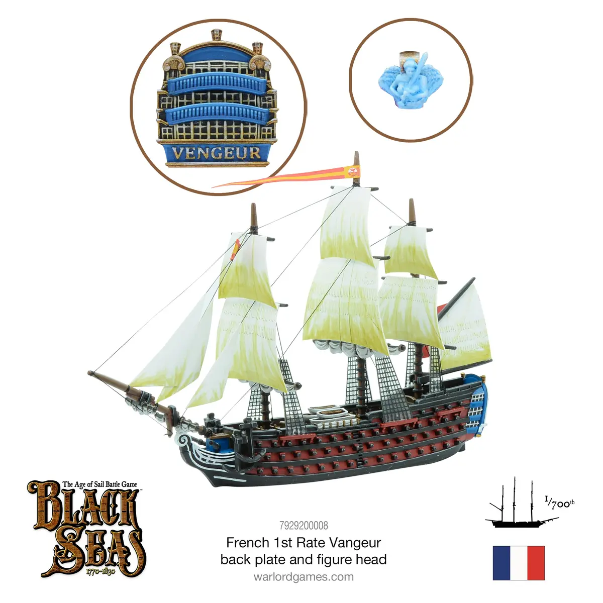 1St Rate With Vengeur Back Plate And Figure Head 1