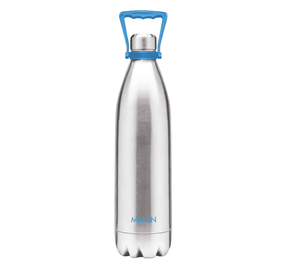 Milton Duo 2200 Thermosteel 24 Hours Hot And Cold Water Bottle With Handle, 2.02 Ltr | Leak Proof | 1