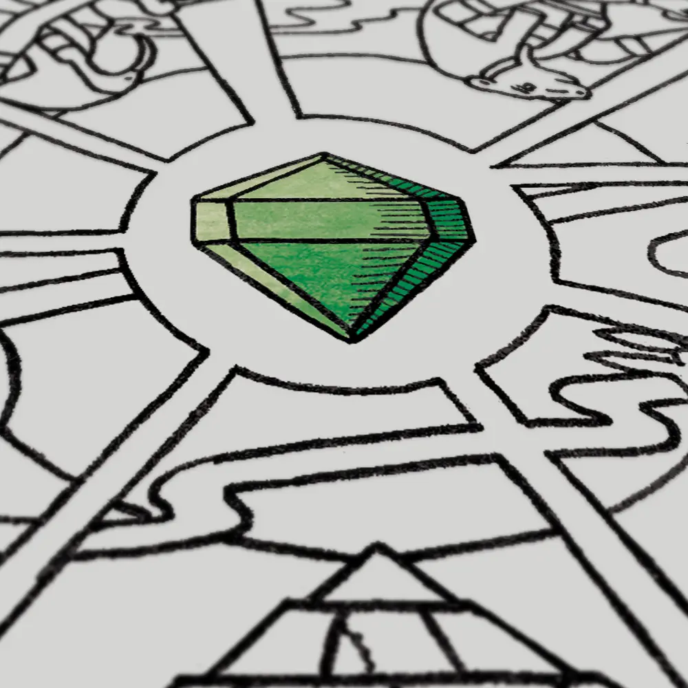 "Day Of The Mummies" Puzzle Card (Easy) 2
