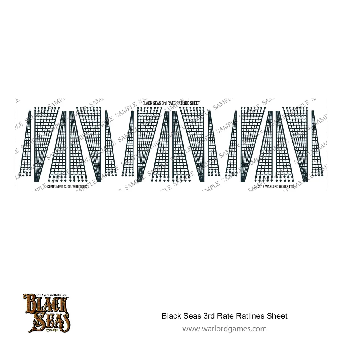 Black Seas 3Rd Rate Ratlines Sheet 1
