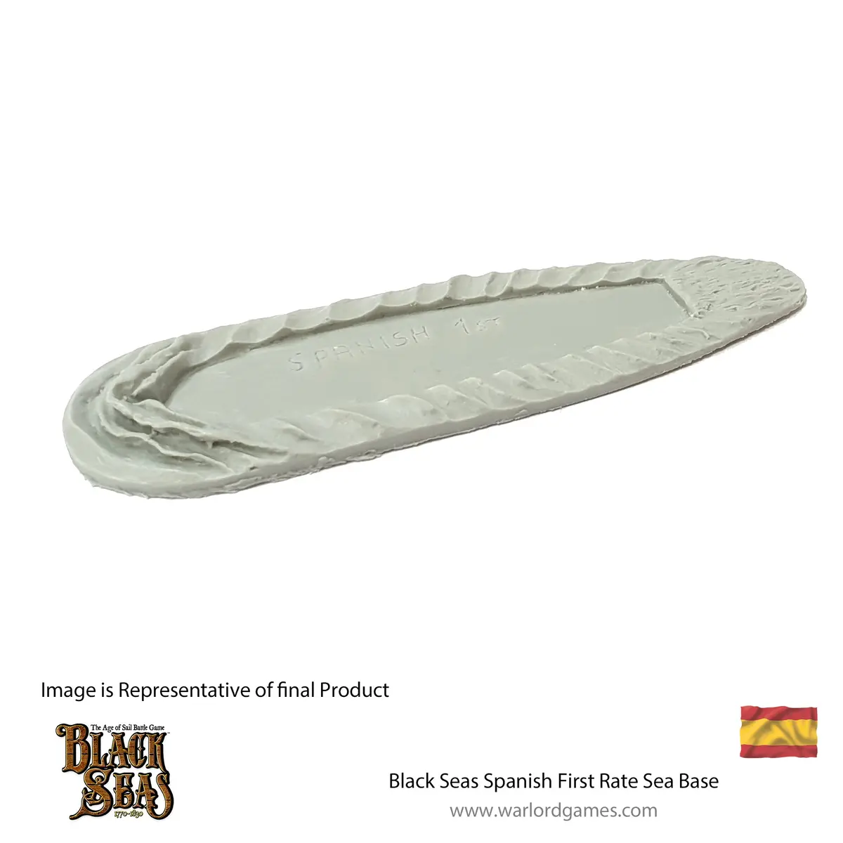 Black Seas Spanish First Rate Sea Base 1