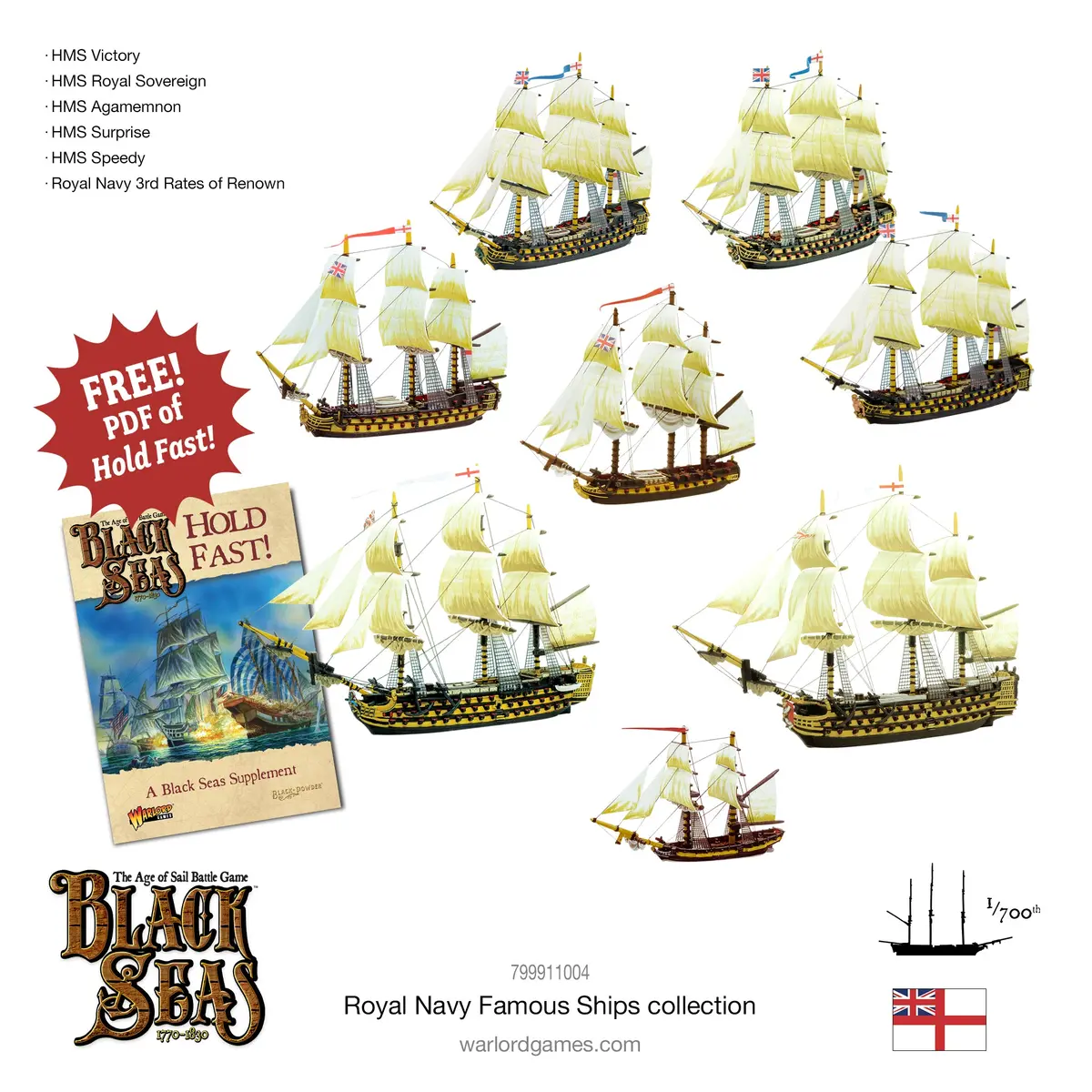 Black Seas: Royal Navy Famous Ships Bundle 1