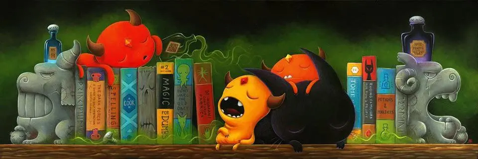 Arcane Shelfie Wooden Jigsaw 1