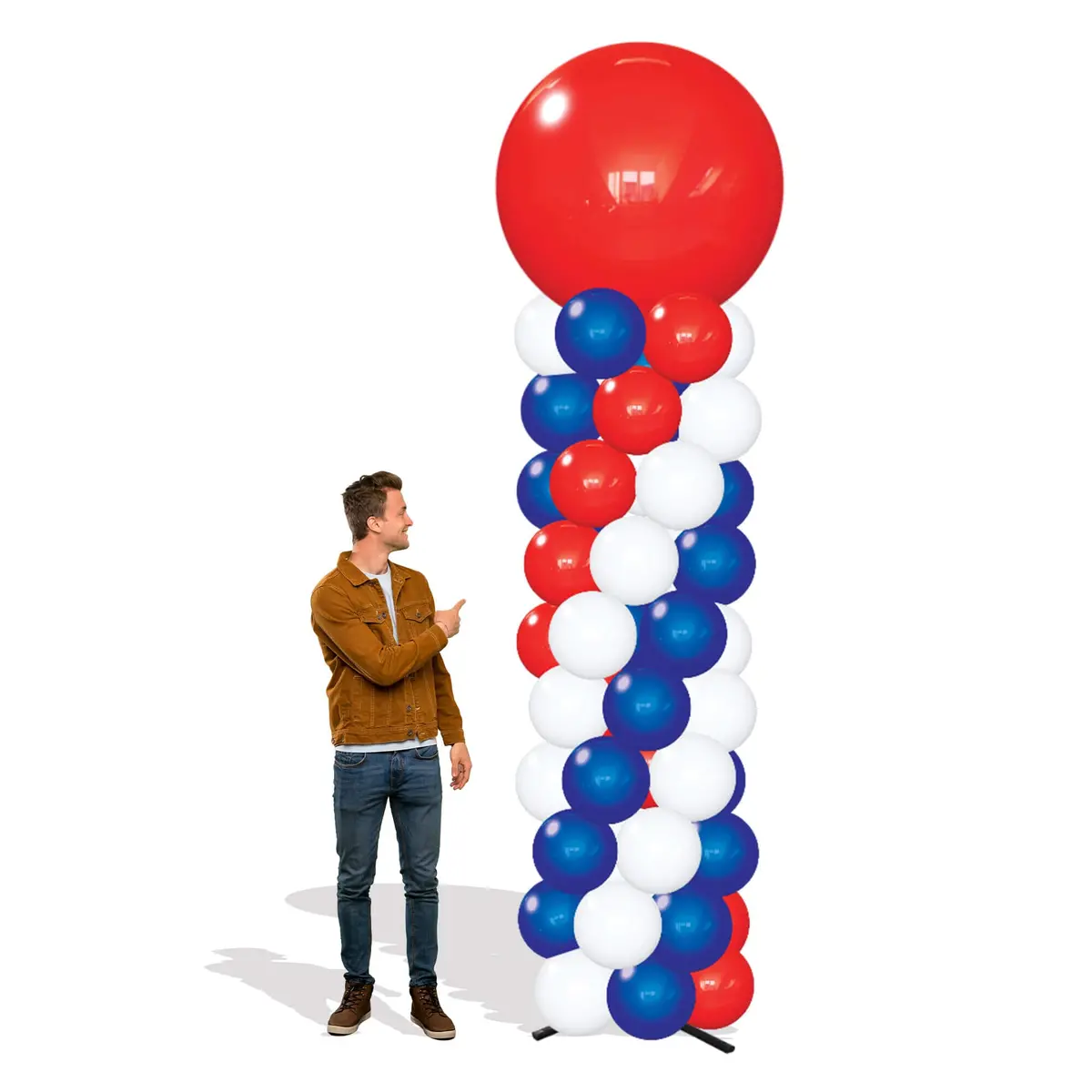 Reusable Balloon 9Ft Tower Kit 1
