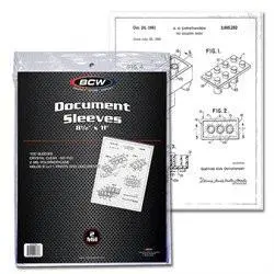 8-1/2" X 11-1/4" Document Sleeves (100/Pack) 1
