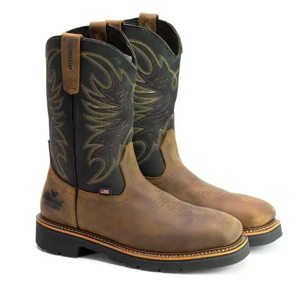 Square Toe Wellington – Waterproof – 11″ Safety Toe 1