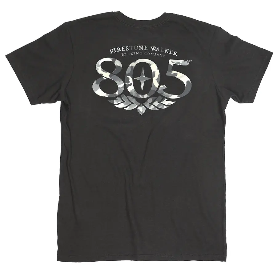 805 Premier Original S/S Tee - Black/Camo 1