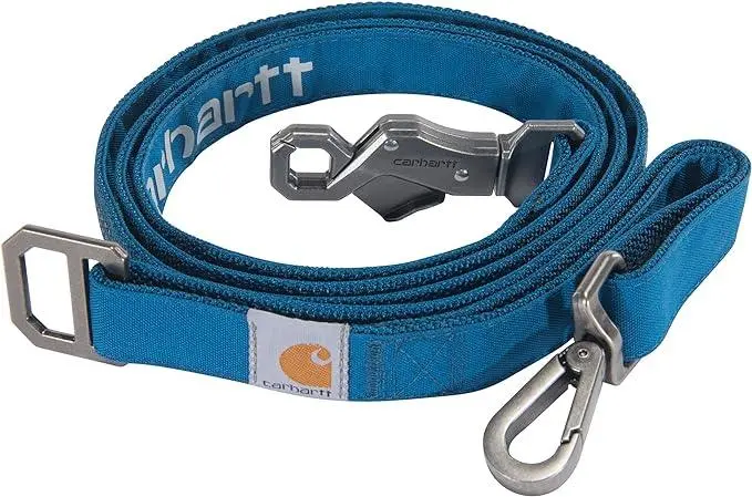 Nylon Duck Dog Leash - Marine Blue 1