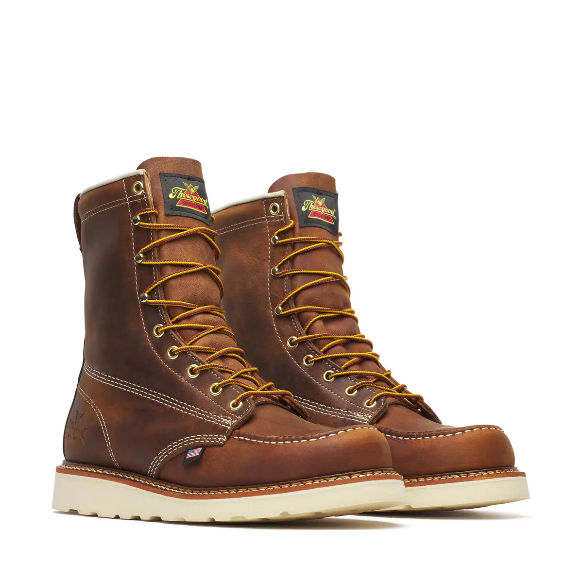 American Heritage – 8″ Trail Crazy Horse Moc Toe – Maxwear Wedge™ (Soft Toe) 3