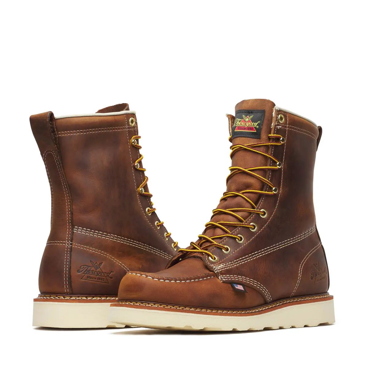 American Heritage – 8″ Trail Crazy Horse Moc Toe – Maxwear Wedge™ (Soft Toe) 4