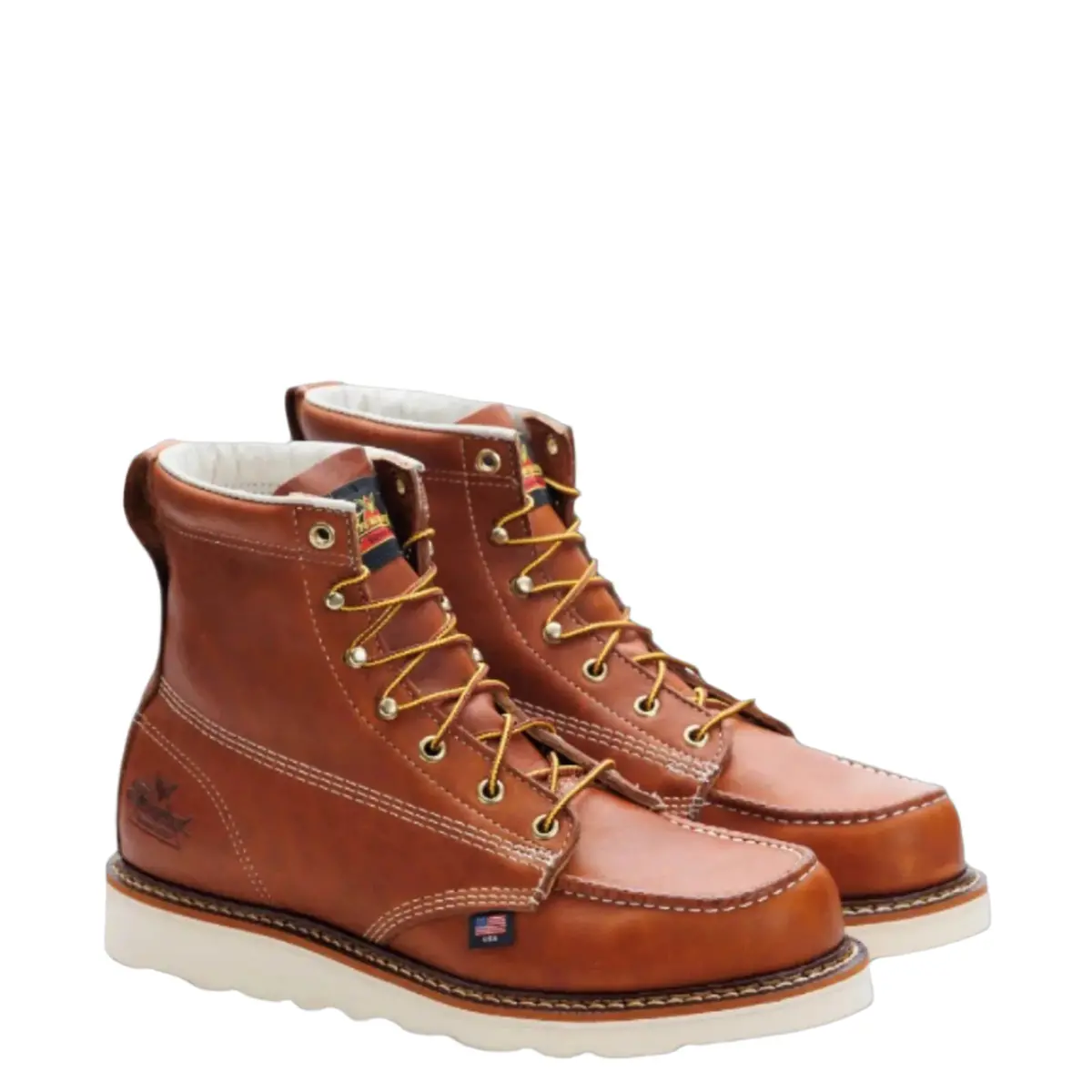 American Heritage - 6" Tobacco Moc Toe - Maxwear Wedge (Soft Toe) 1