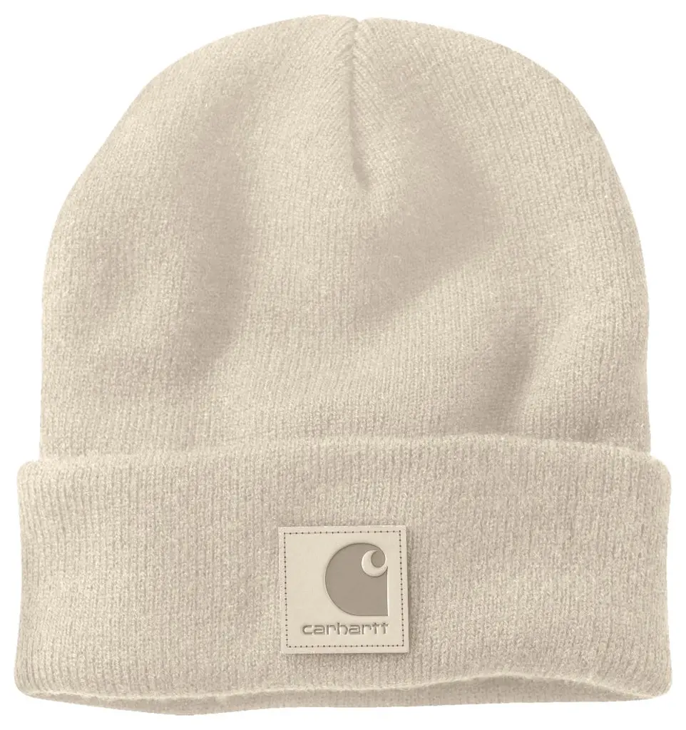 Knit Beanie - Oat Milk 1