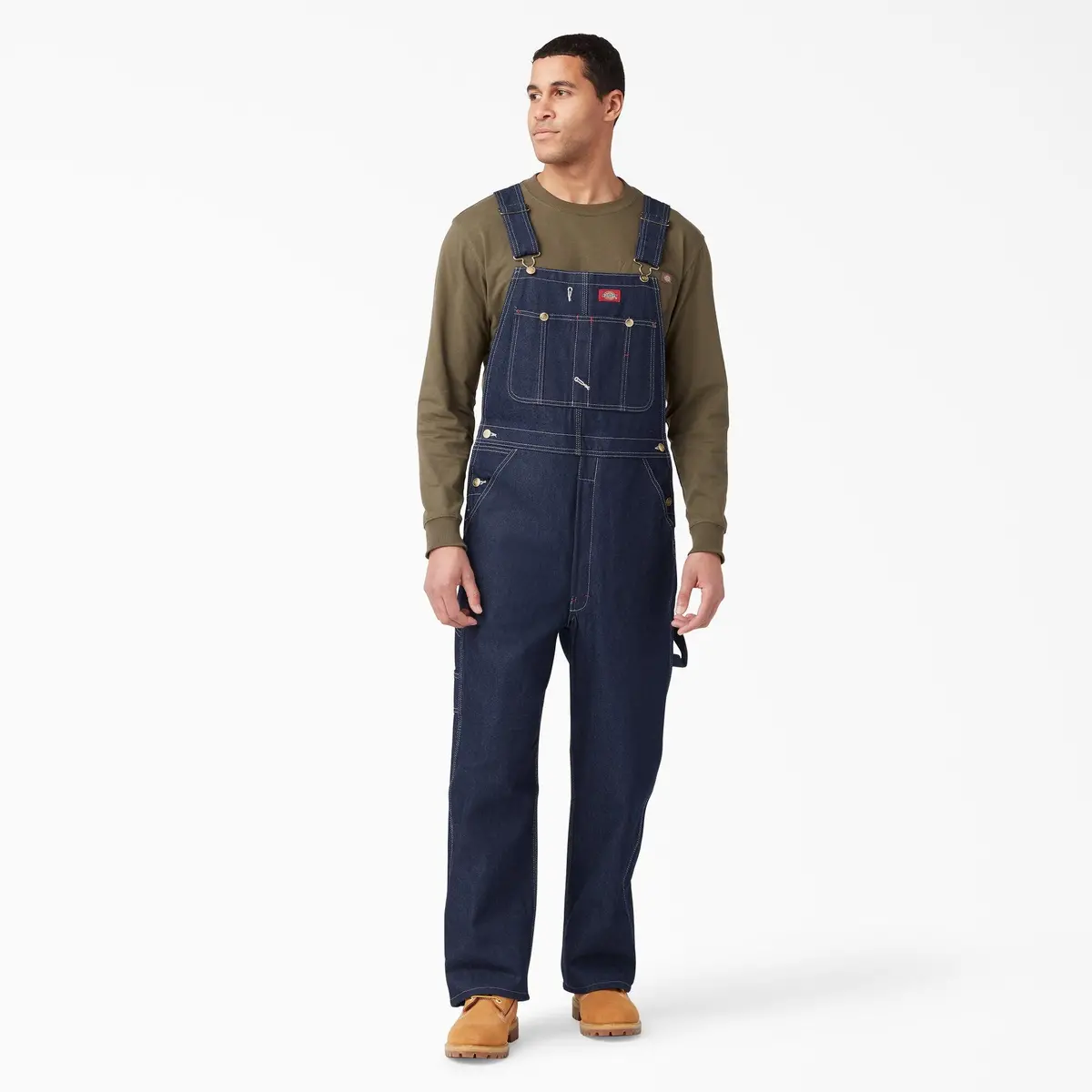 Indigo Bib Overalls, Indigo Blue 1