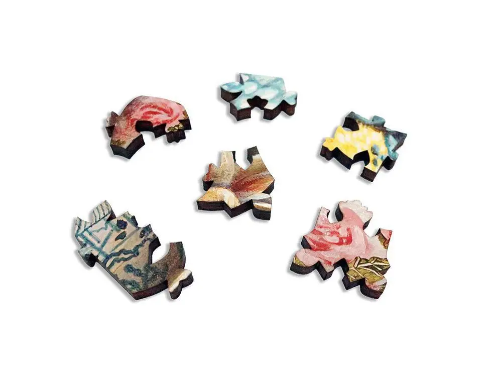 Burden Of Formality Wooden Jigsaw Puzzle 2
