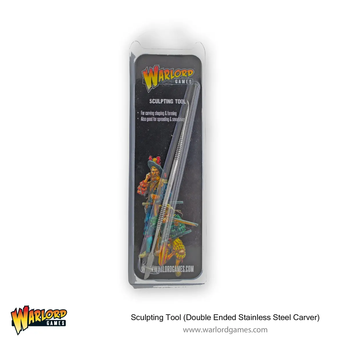 Warlord Sculpting Tool (Double Ended Stainless Steel Carver) 1