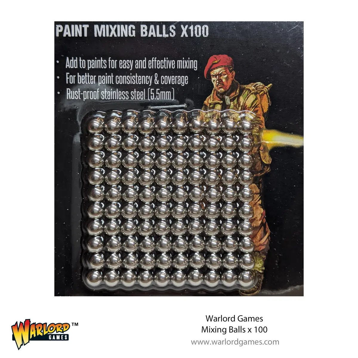 Warlord Mixing Balls (100) 1