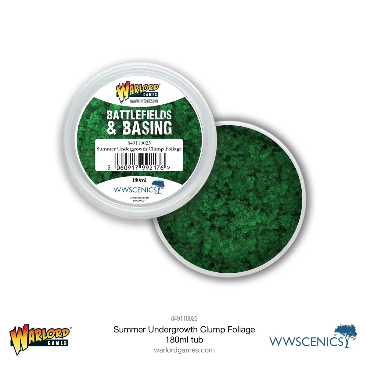 Battlefields & Basing: Summer Undergrowth Clump Foliage (180Ml) 1