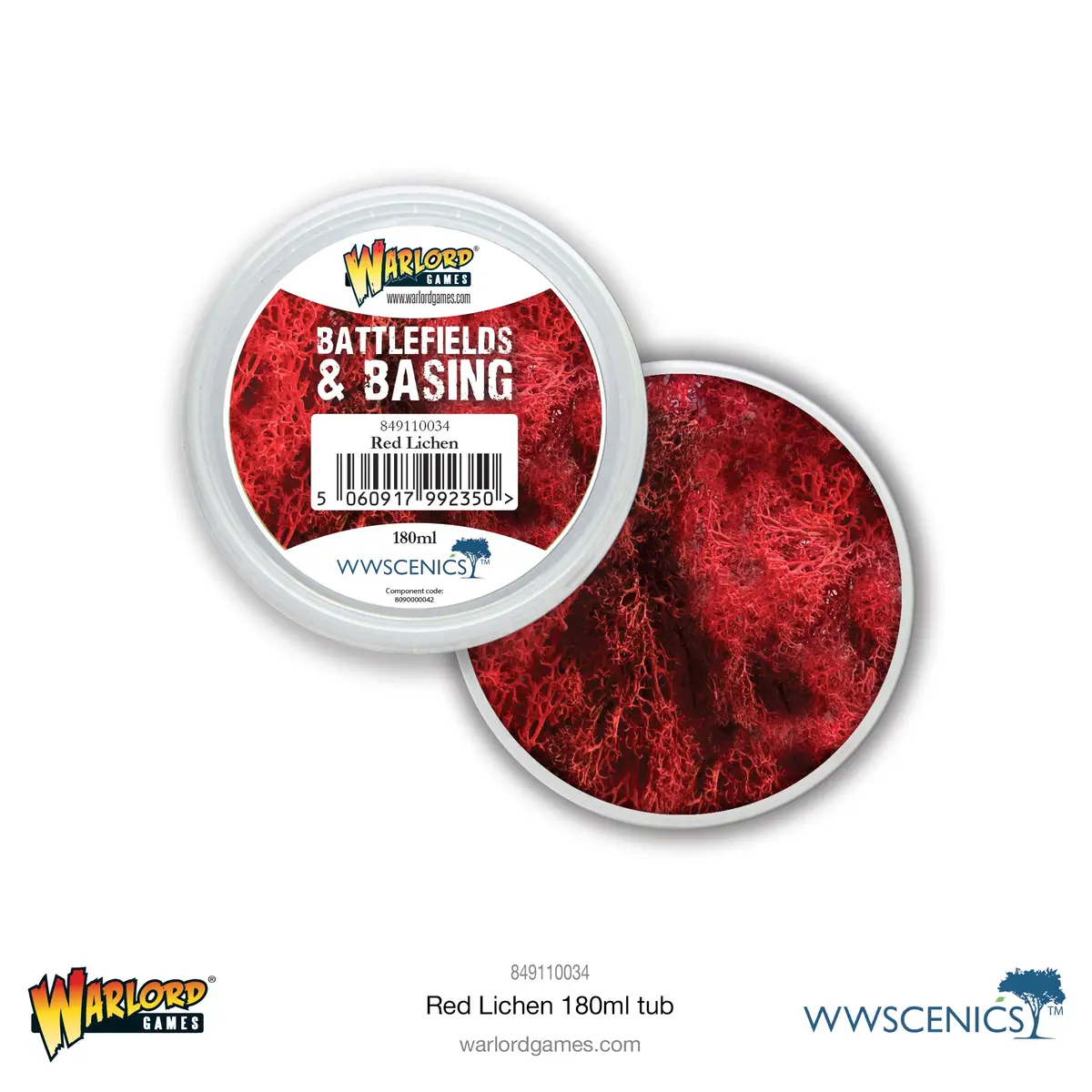 Battlefields & Basing: Red Lichen (180Ml) 1