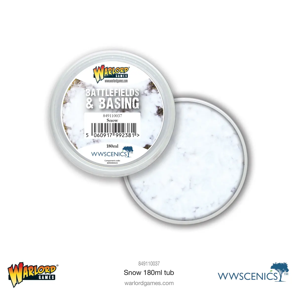 Battlefields & Basing: Snow (180Ml) 1