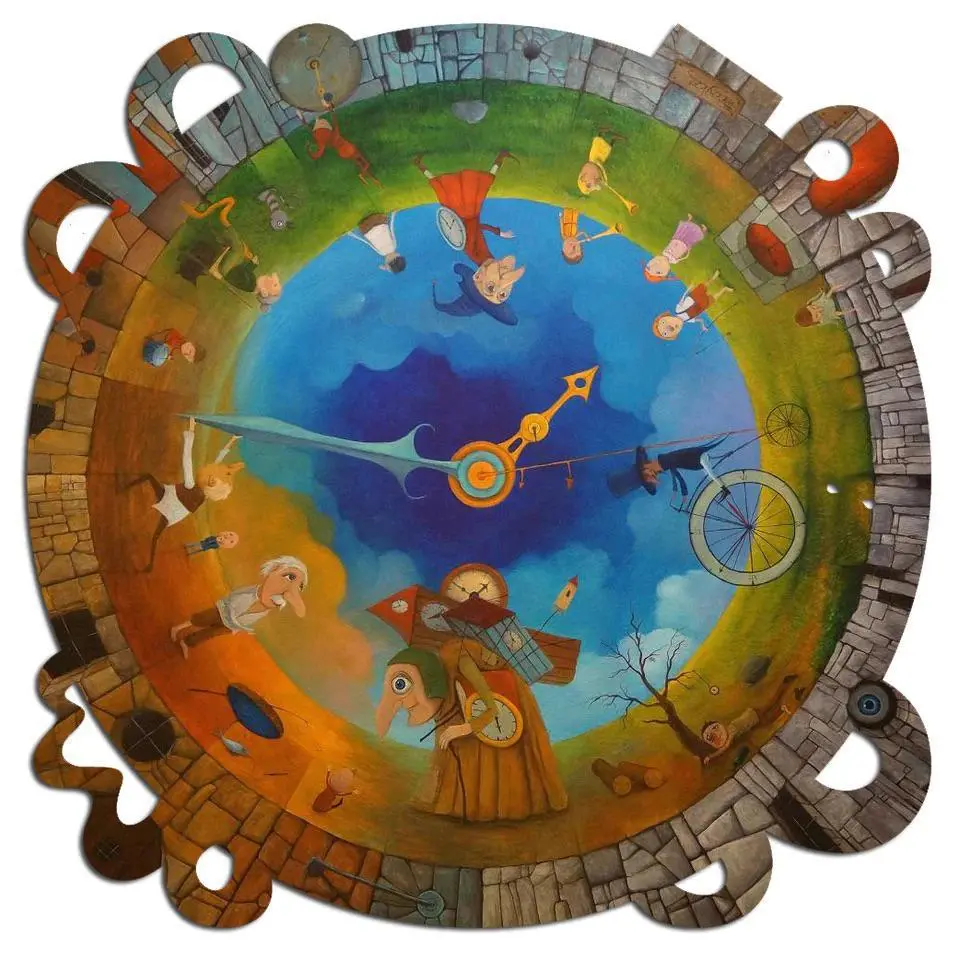 Circle Of Time Wooden Jigsaw Puzzle 1