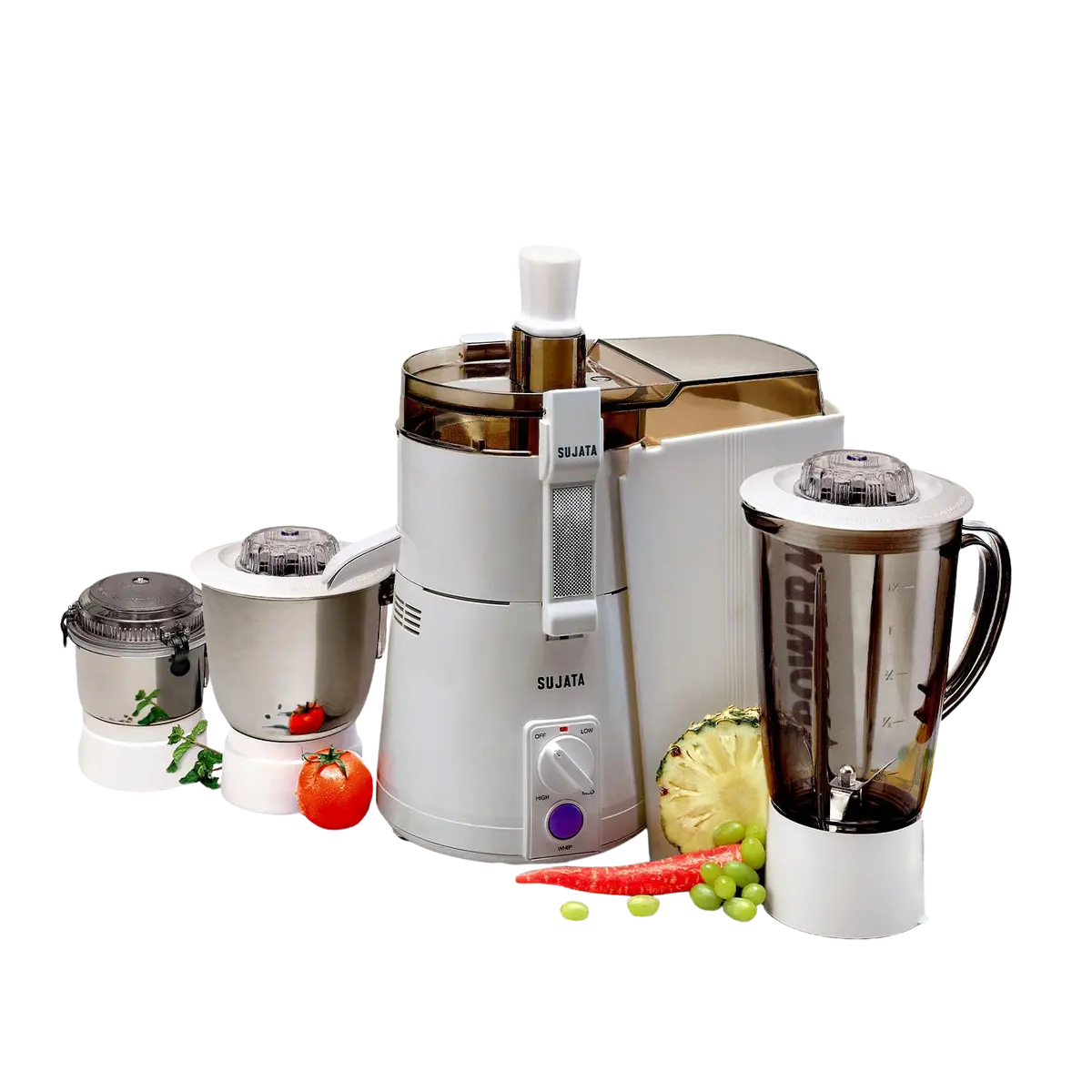 Sujata Powermatic Maxima The All-In-One Juicer Mixer Grinder | 3 Jars | 900 Watt 1