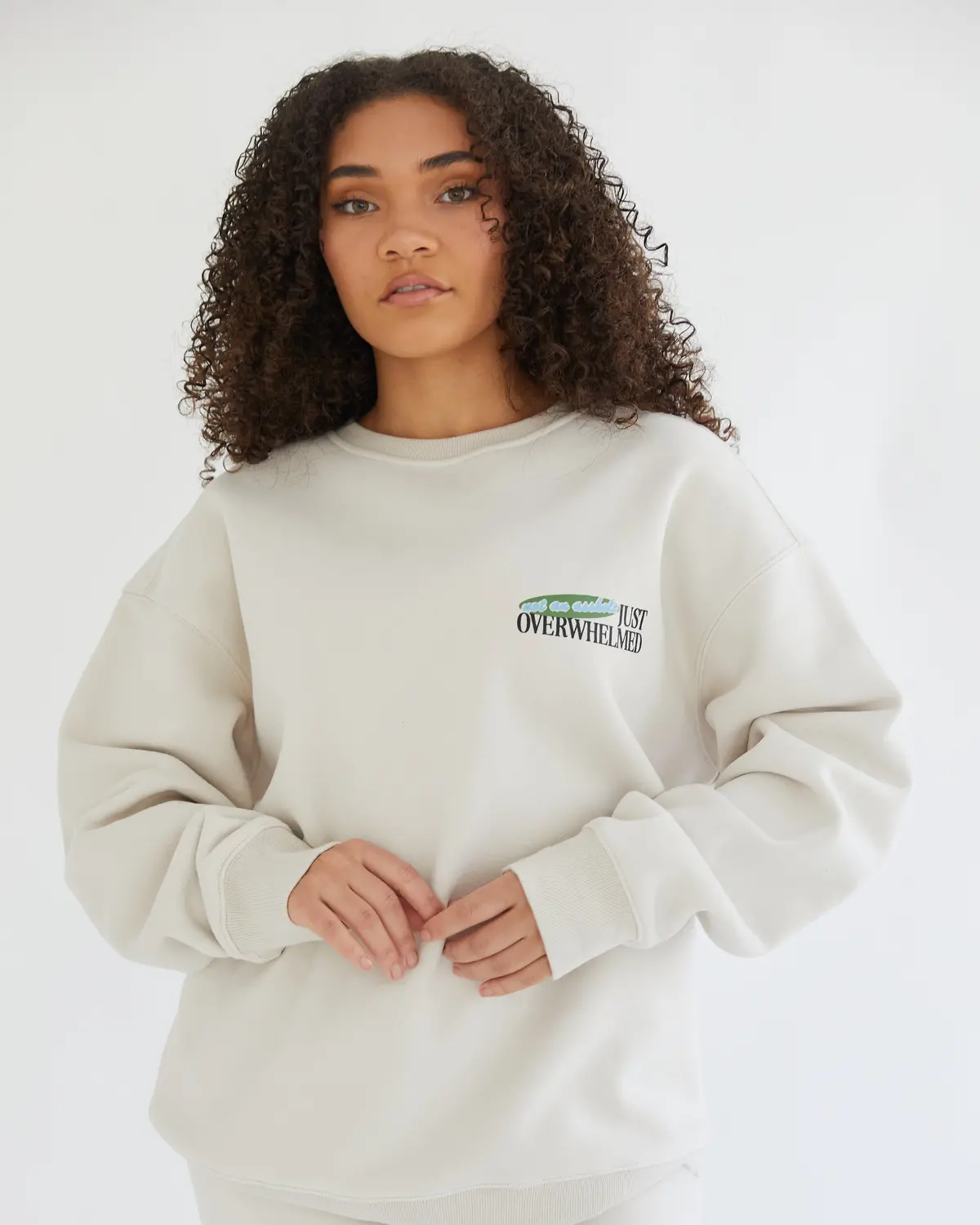 Just Overwhelmed Crewneck 2