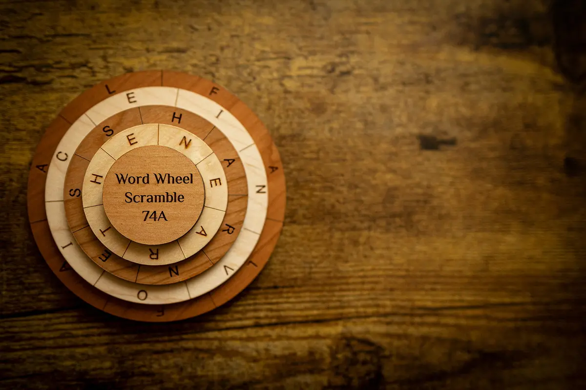 Word Wheel Scramble 1