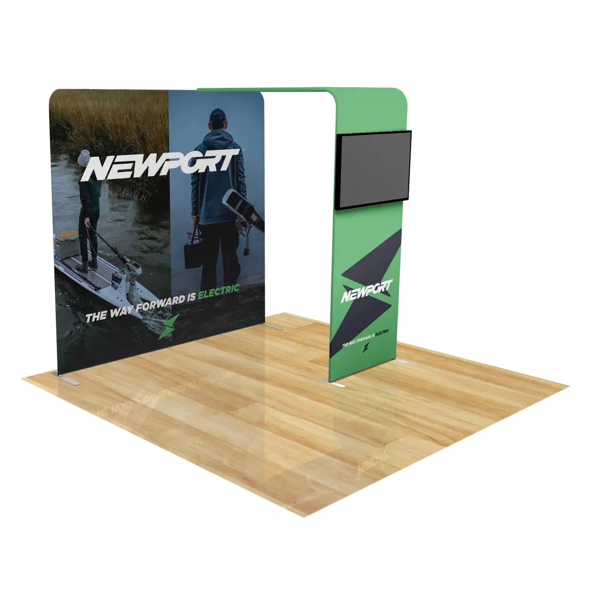 Trade Show Display With Archway 1