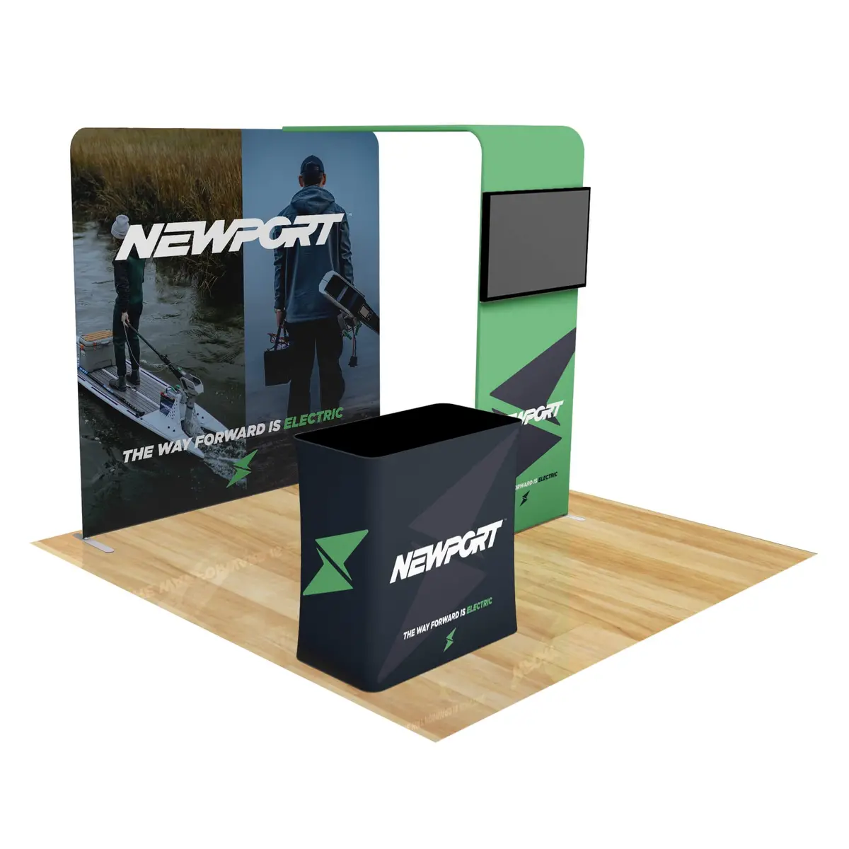 Trade Show Display With Archway 3