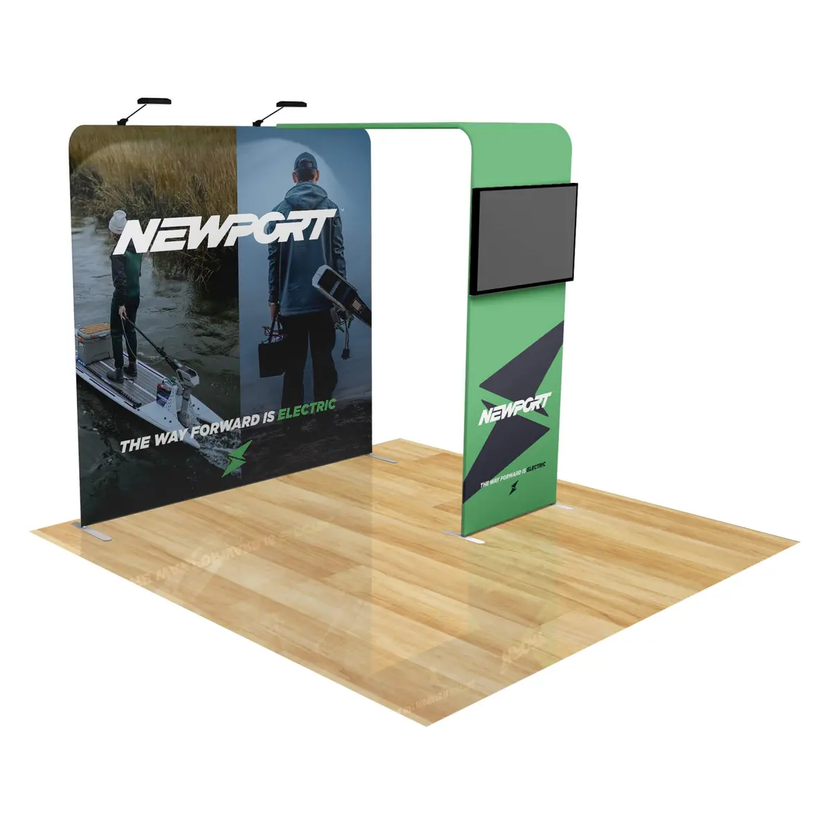 Trade Show Display With Archway 2