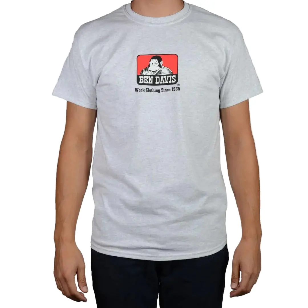 Classic Logo T-Shirt - Ash Grey 1