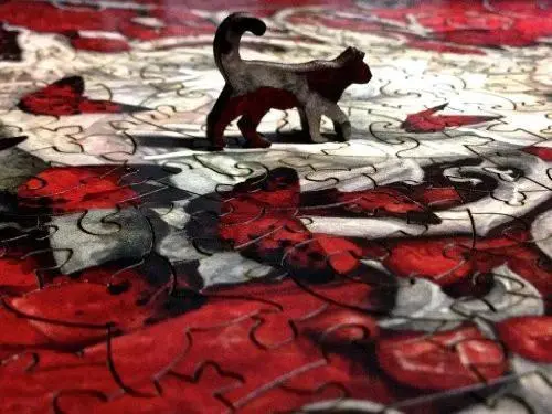 Flight Of Scarlet Limited Edition Wooden Jigsaw Puzzle 2