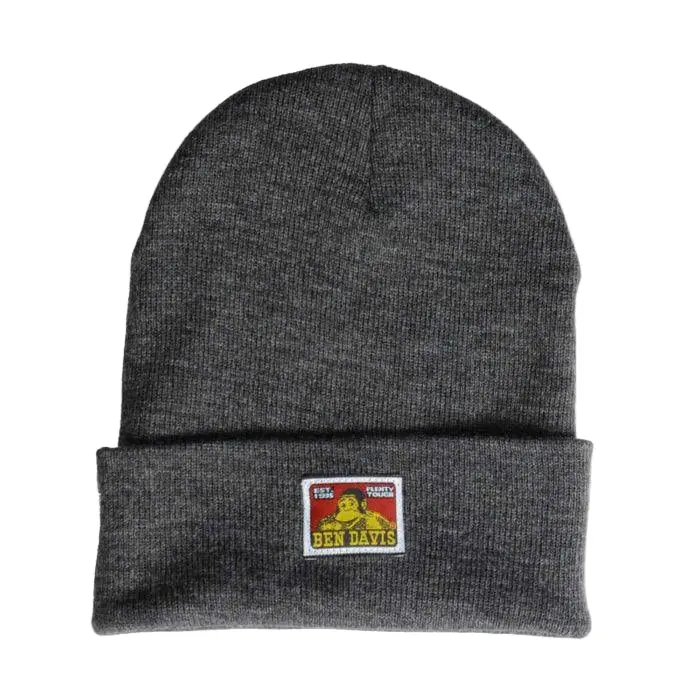 Ben Davis Beanie- Charcoal Heather 1